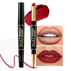 Kaely delineador labial rojo, definición precisa para labios definidos.