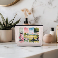 KAIOUS estuche golf diseño preppy, práctico para uso diario.