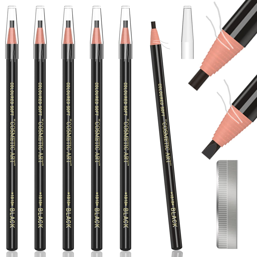 Kaiqi kit cejas 6 negros para diferentes looks