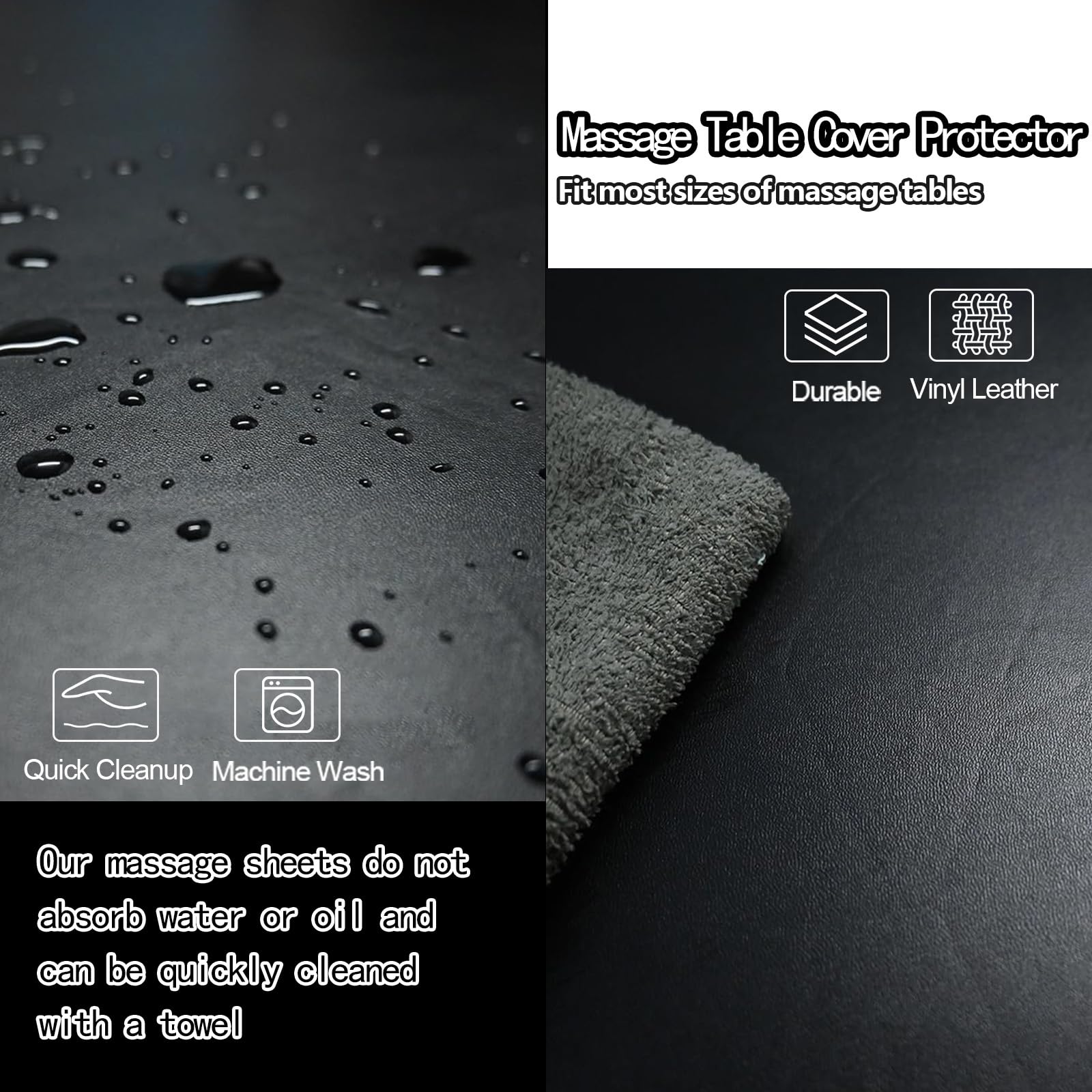 KAKU HOME funda para mesa de masaje 28-32 pulgadas, resistente y suave al tacto.