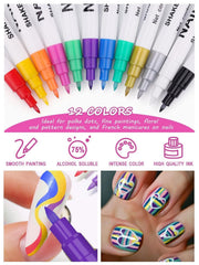 Kalolary facilita flores y patrones realistas en uñas con sus bolígrafos 3D.