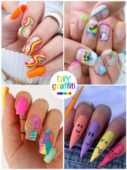 Kalolary añade efectos dorados y plateados para un toque elegante en uñas.