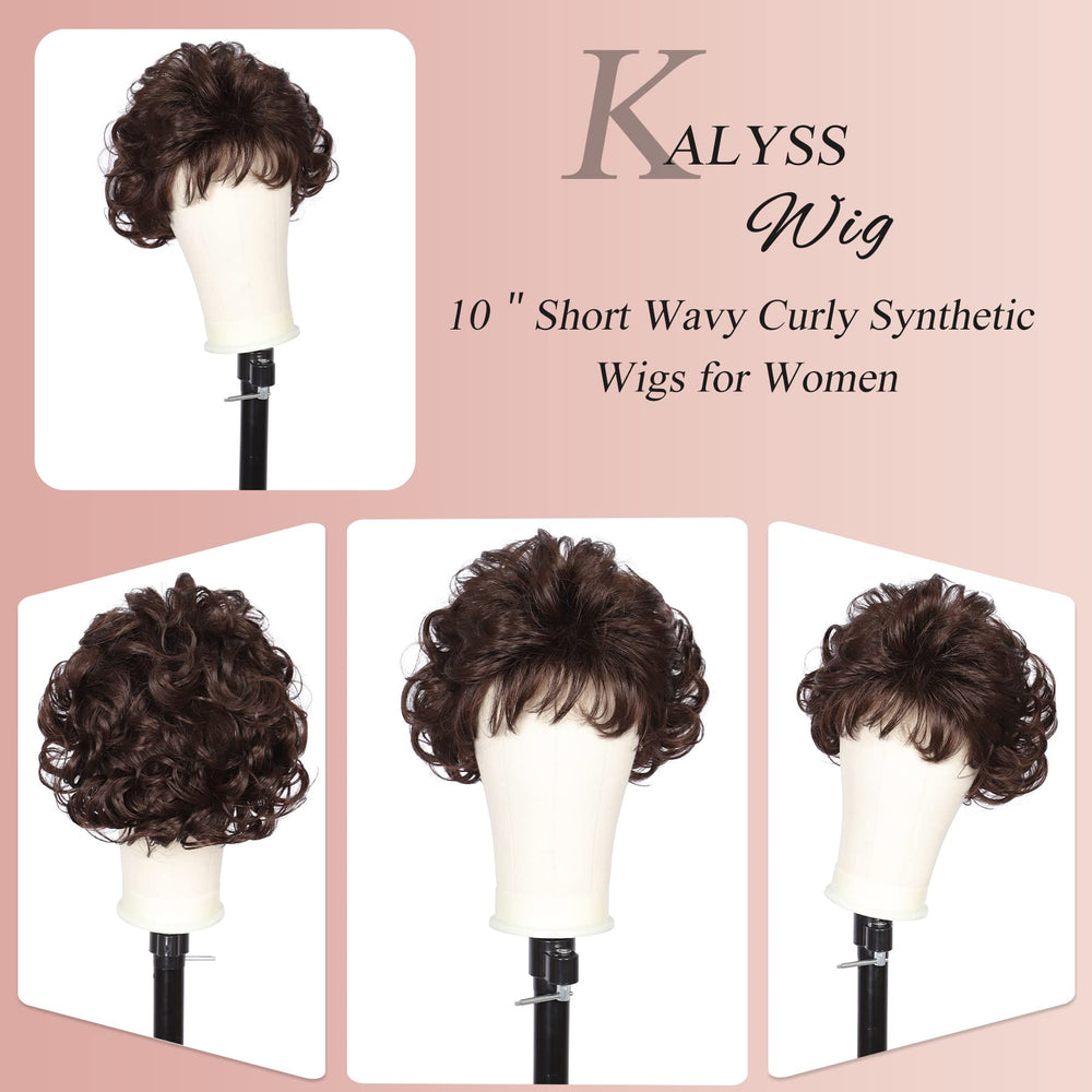 Kalyss peluca para uso diario, ideal para videollamadas y eventos.