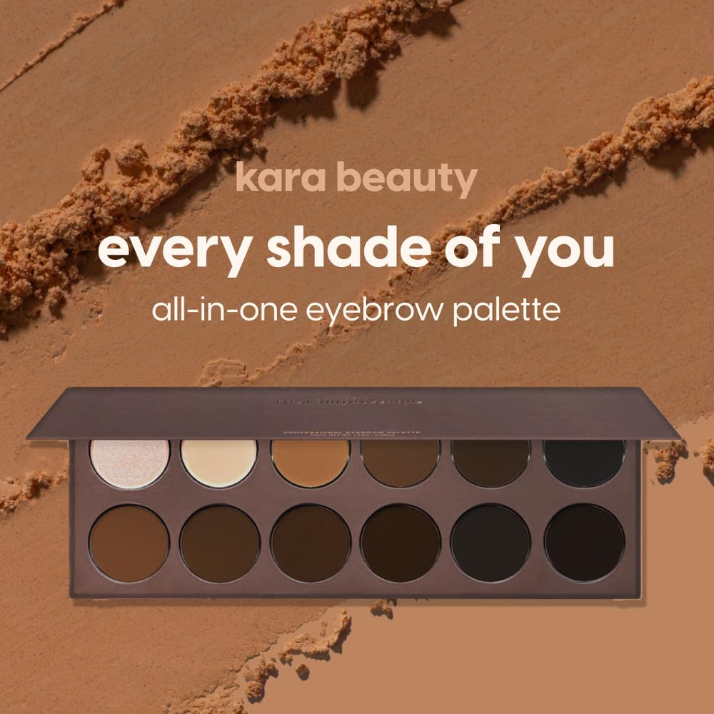 Kara Beauty Eyebrow Kit: ceras y pomadas duales para fijar cejas.
