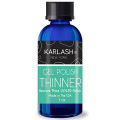 Karlash diluyente de esmalte gel con gotero para facilitar la aplicación