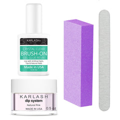 Karlash kit de reparación de uñas: empaque y uso sencillo para uñas dañadas.