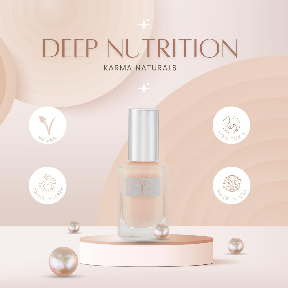 Karma Organic Deep Nutrition cuida cutículas y las mantiene suaves.