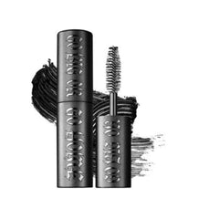 Kat Von D Mini máscara de volumen extremo Trooper Black, ideal para uso diario.