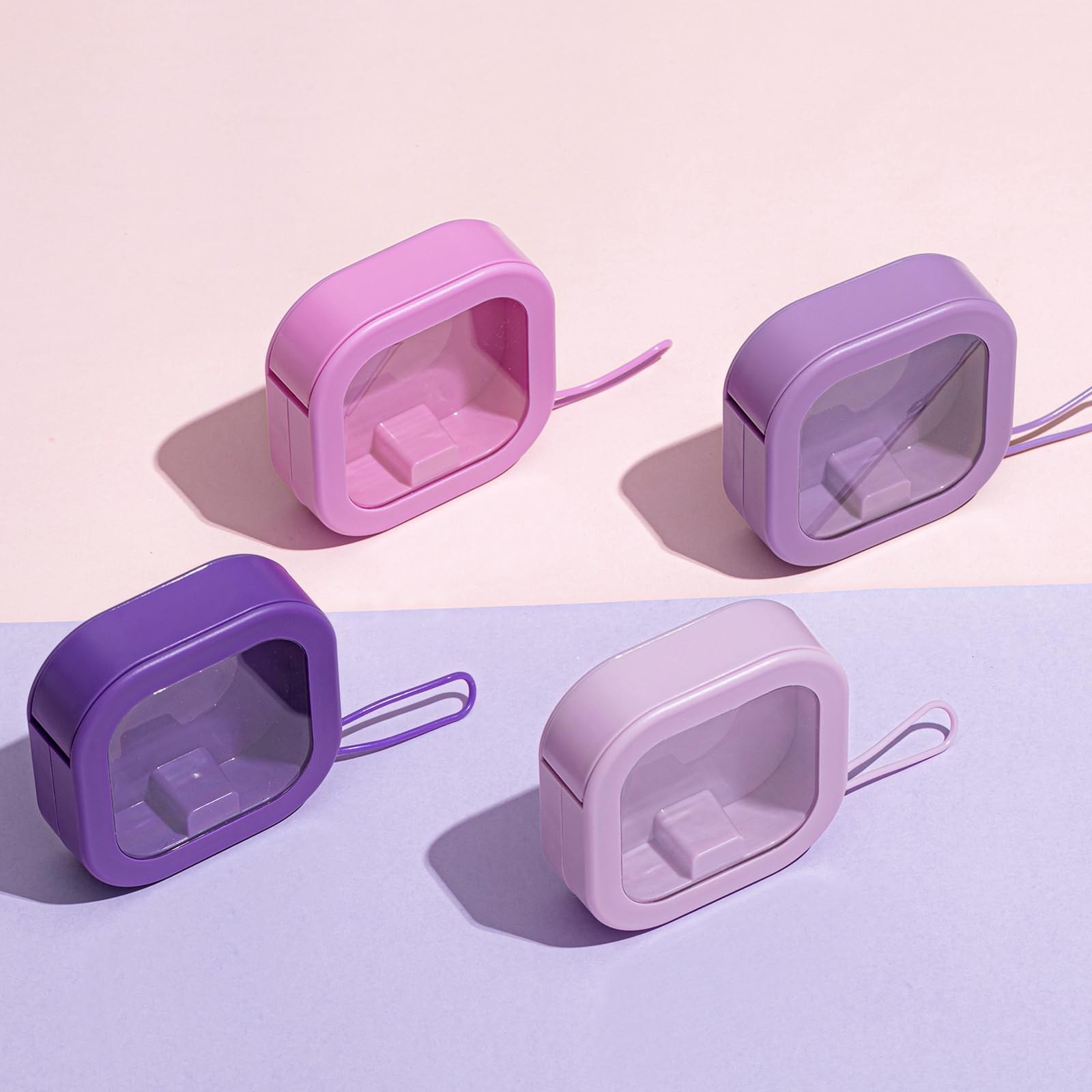 Kathfly contenedores para accesorios apilables con cierre seguro