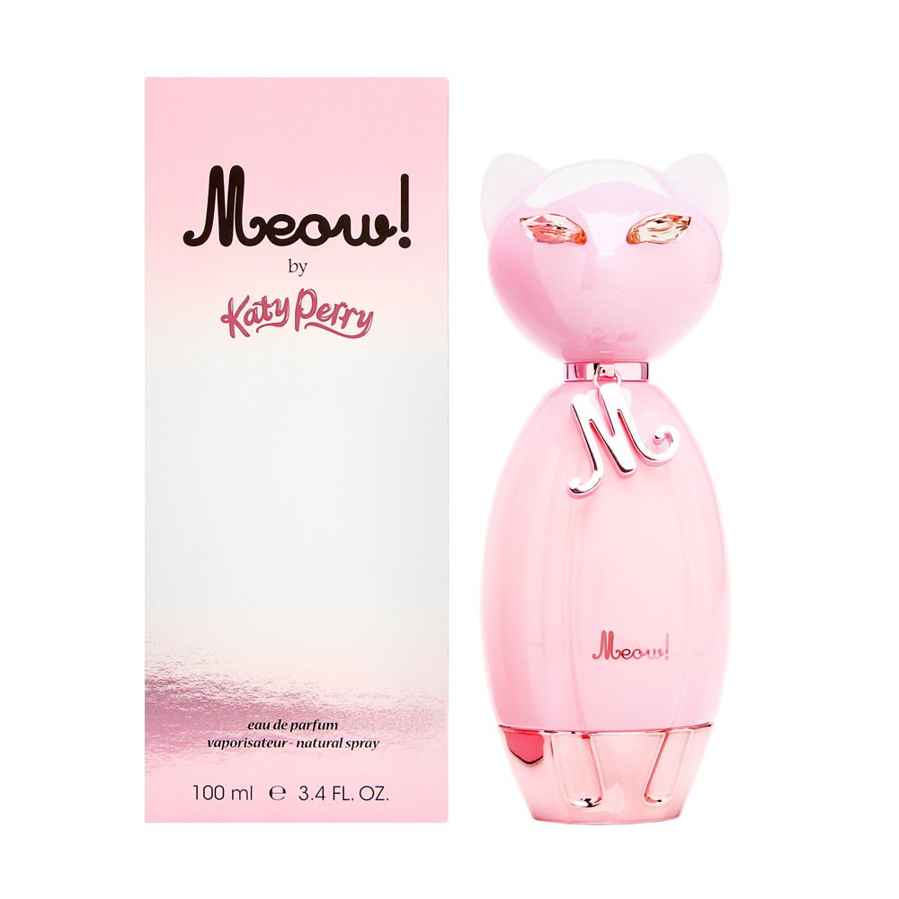 Katy Perry Meow, botella de Eau de Parfum, fragancia floral afrutada para uso diario
