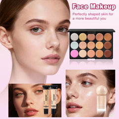 KAVCENT concealer paleta para cobertura precisa