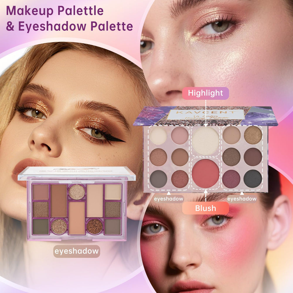 KAVCENT foundation and concealer duo for smooth, even skin tone