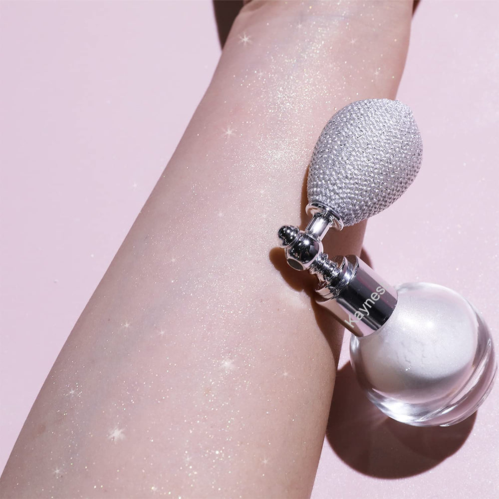 Kaynest brillos perlados blancos para pómulos y clavícula brillantes