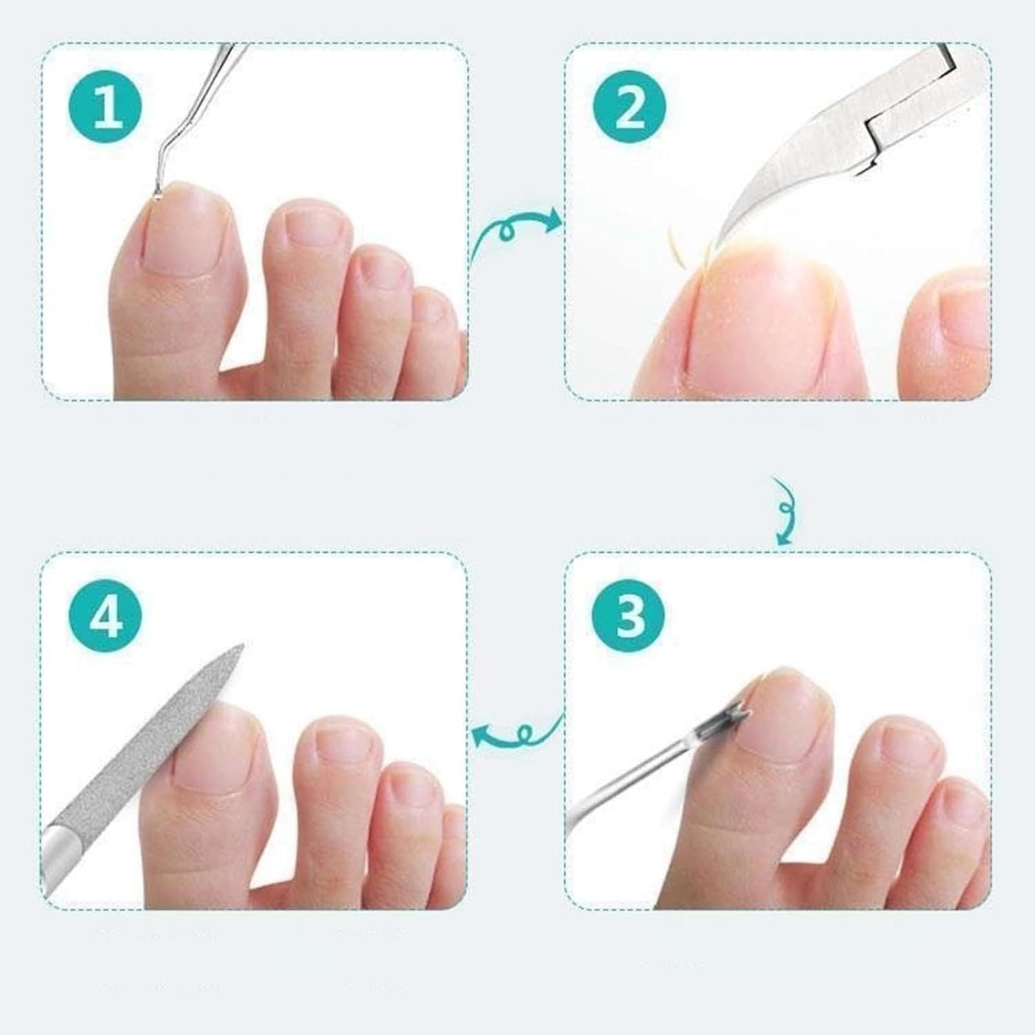 Kcyuowq Eagle Beak cuchara para uñas para cuidado adicional