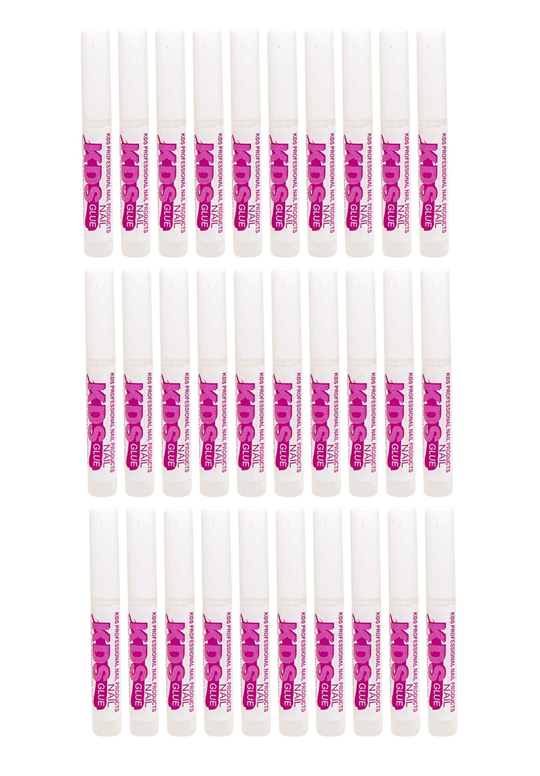 KDS pegamento para tips de uñas acrílicas, adhesión sólida y acabado natural.