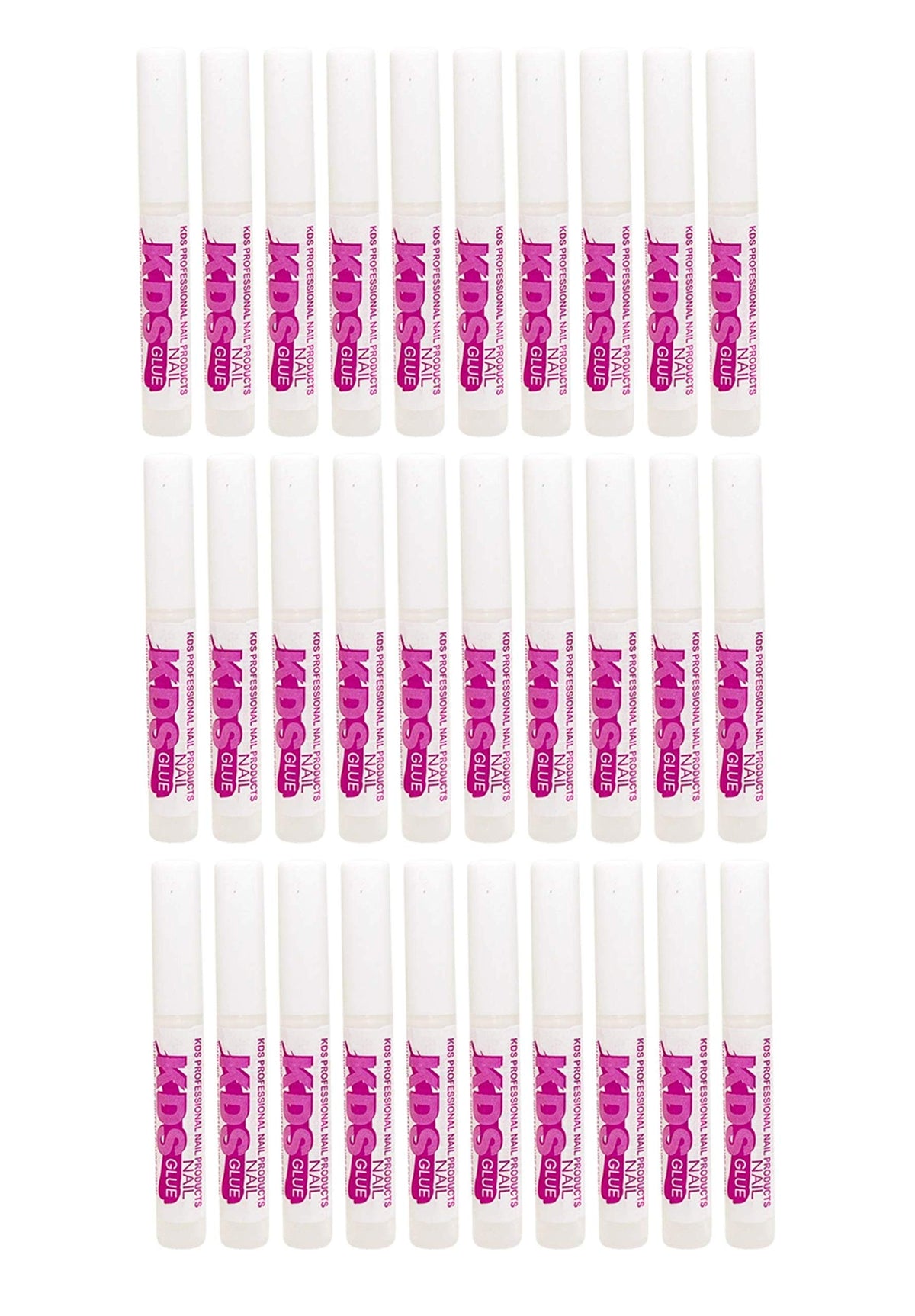KDS pegamento para tips de uñas acrílicas, adhesión sólida y acabado natural.