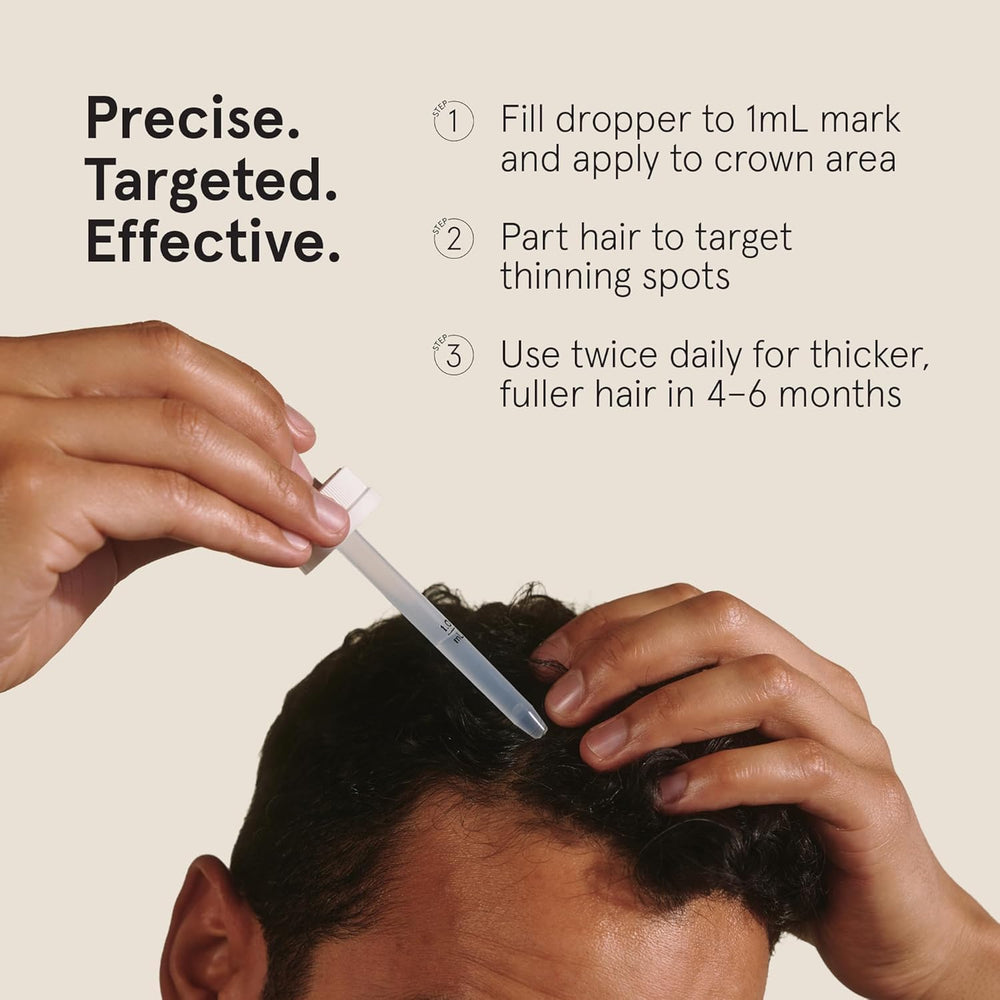 Keeps Minoxidil 5% crecimiento cabelludo para resultados visibles.
