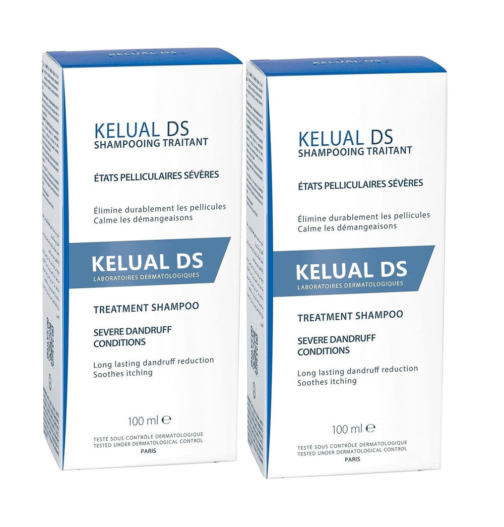 KELUAL DS en la ducha facilita el lavado diario sin resecar el cabello