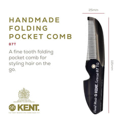 Kent 87T, dientes finos serrados, ideales para dar forma sin tirones.