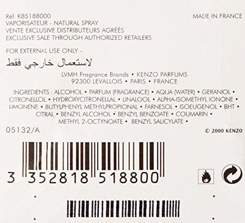 Kenzo Flower por Kenzo, vainilla en la base, calidez envolvente.