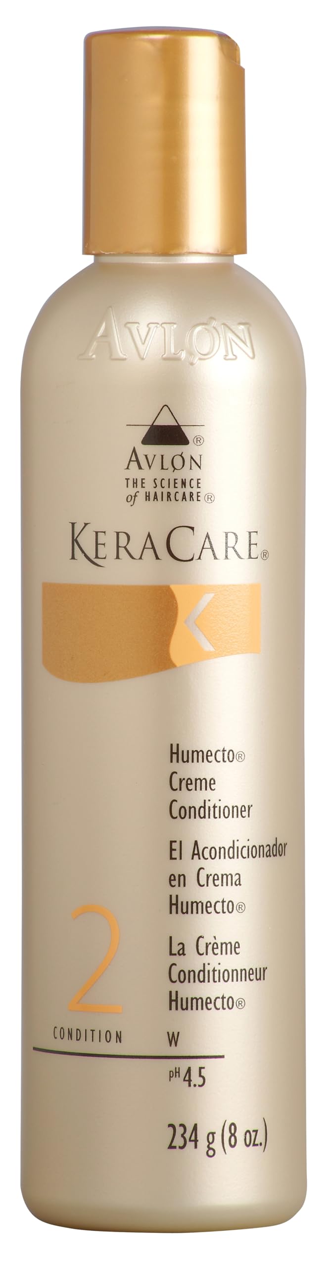 KeraCare Humecto: cabello después del lavado con mayor brillo y manejabilidad.