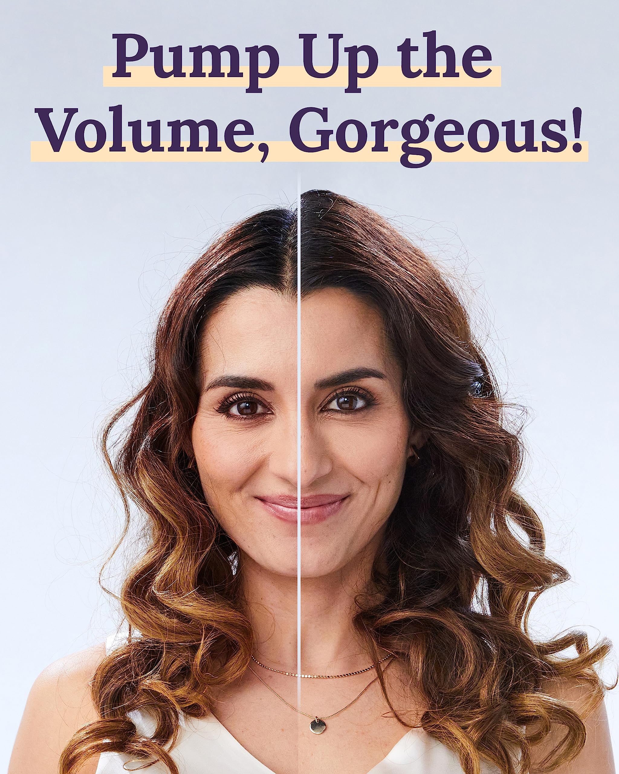 Keranique Shampoing Volume, pompe doseuse, application facilitée.