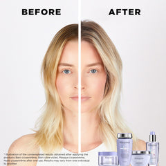 KÉRASTASE Blond Absolu Cicanuit cabello suave al despertar gracias a la hidratación profunda