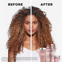 Kerastase Chroma Absolute etiqueta frontal, diseño premium para preservar el color