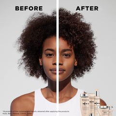 Cheveux après Curl Manifesto, boucles mieux définies et plus souples.