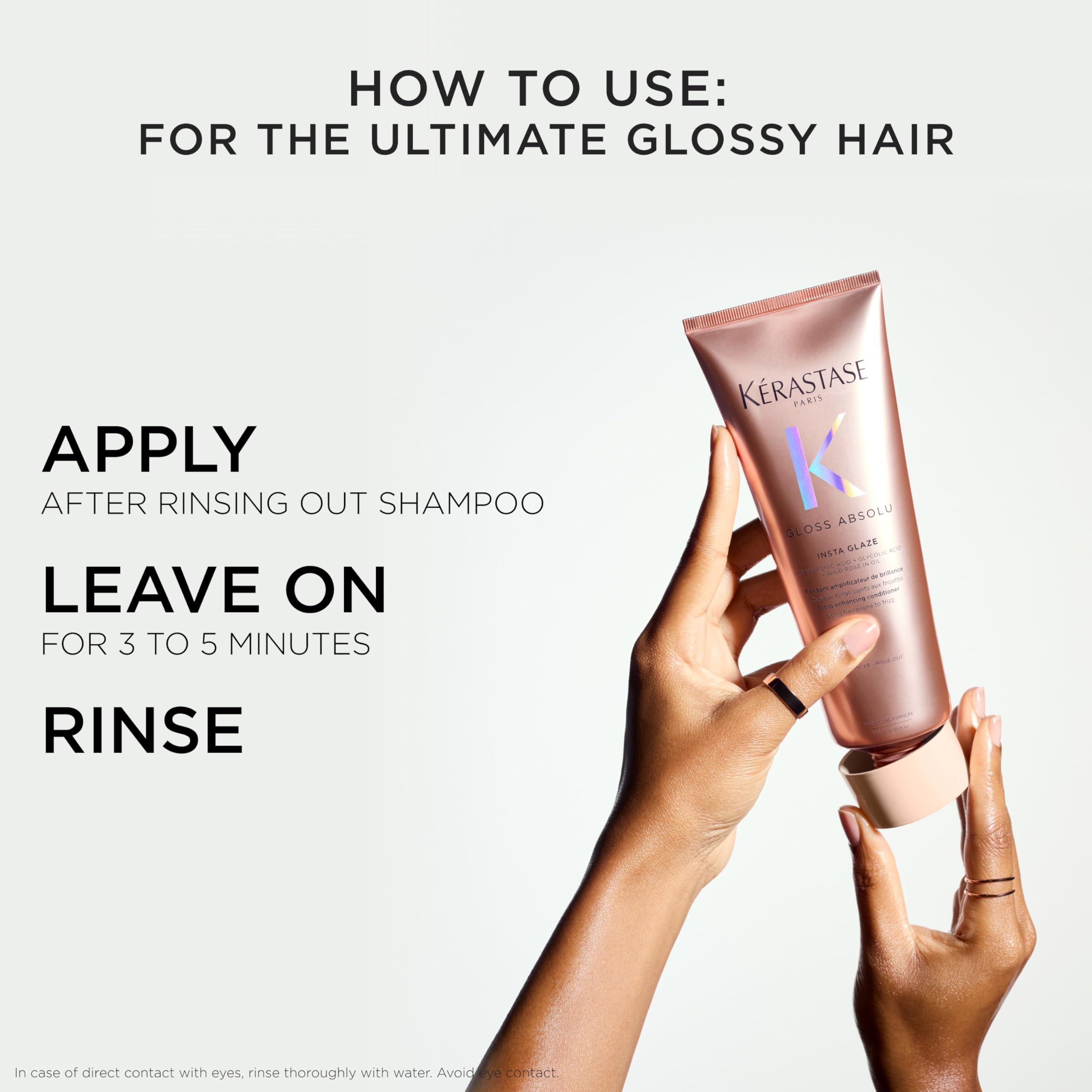 Anti-encrespamiento de hasta cuatro días con Gloss Absolu.