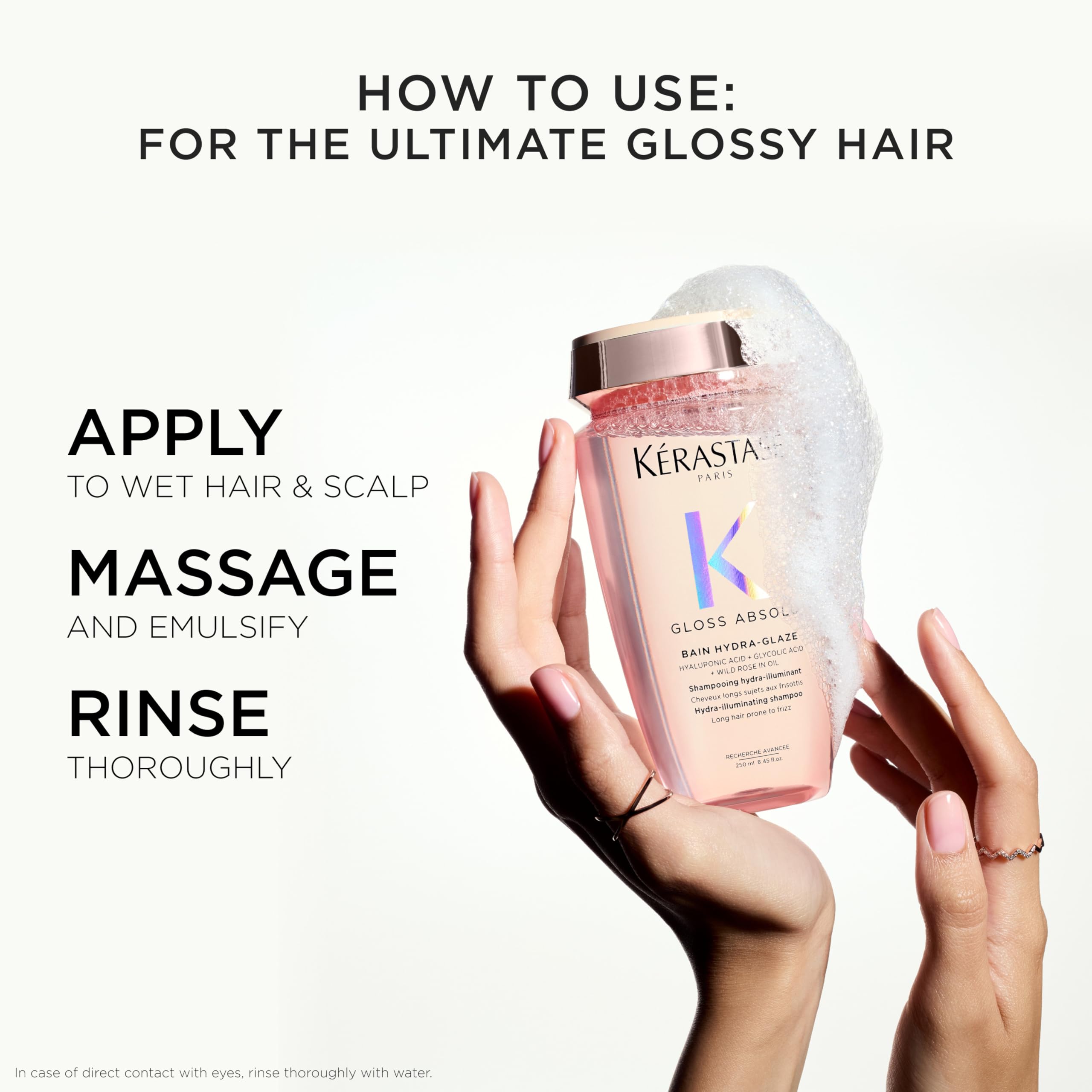 Kerastase Gloss Absolu champú: control del encrespamiento durante días.