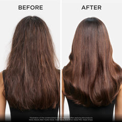 Kerastase Gloss Absolu champú: textura gel espumoso para experiencia lujosa.
