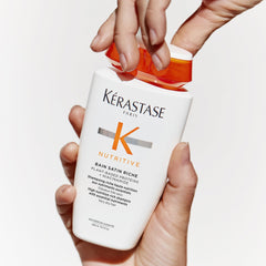 KÉRASTASE Nutritive Bain Satin Riche: cabello mojado tras lavado con hidratación