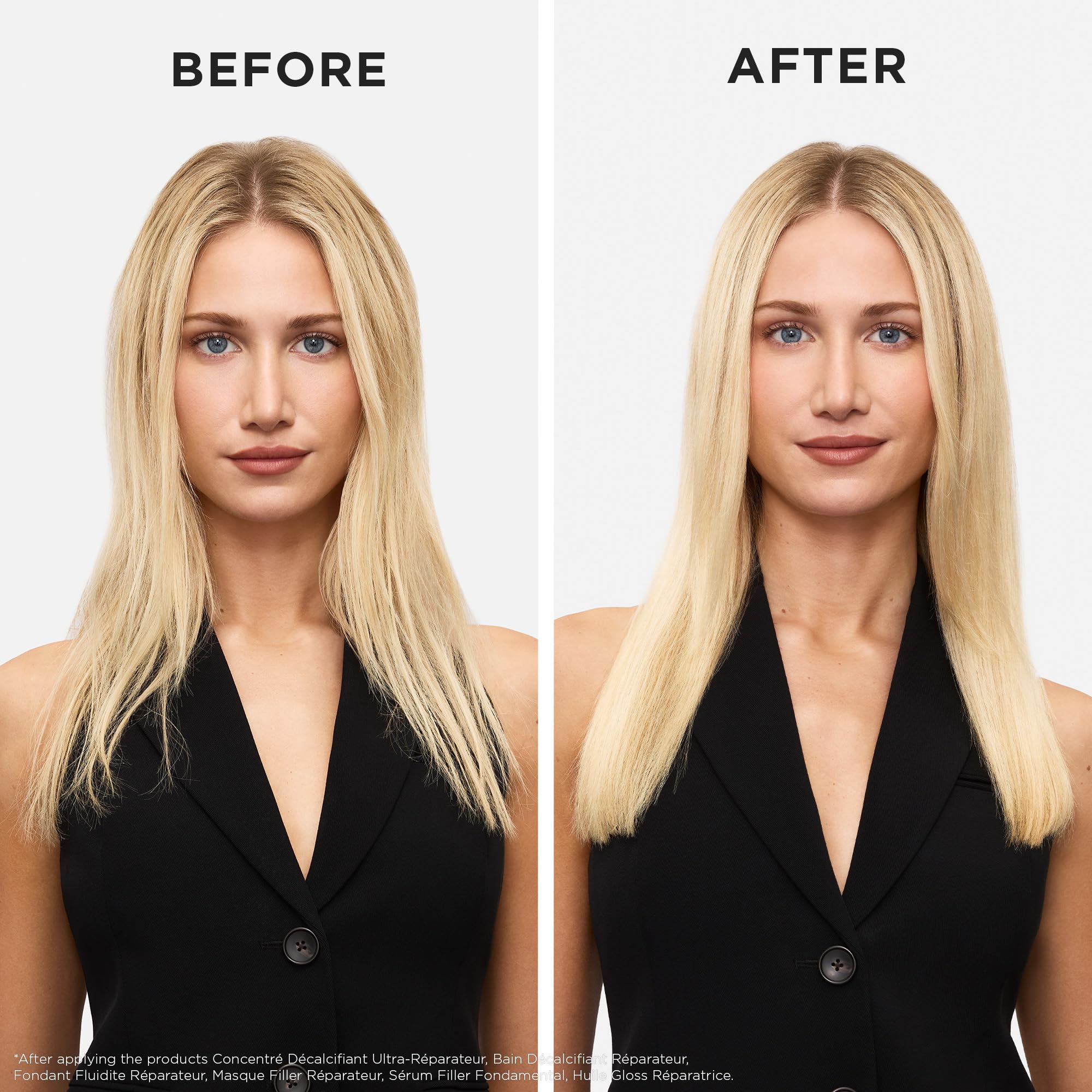 Kerastase Premiere Repair Pre-Shampoo: eliminación del calcio para cabello más flexible.