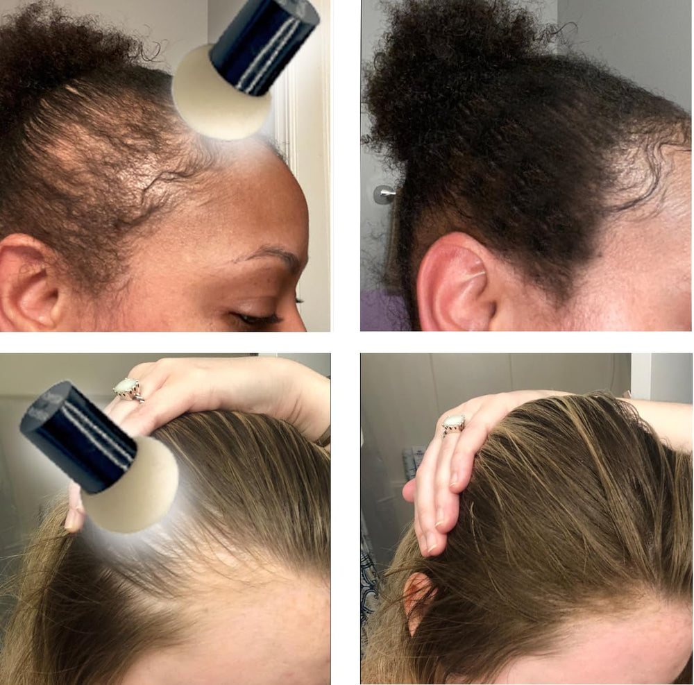 KERATIN RESEARCH cobertura natural de la línea capilar para acabado uniforme
