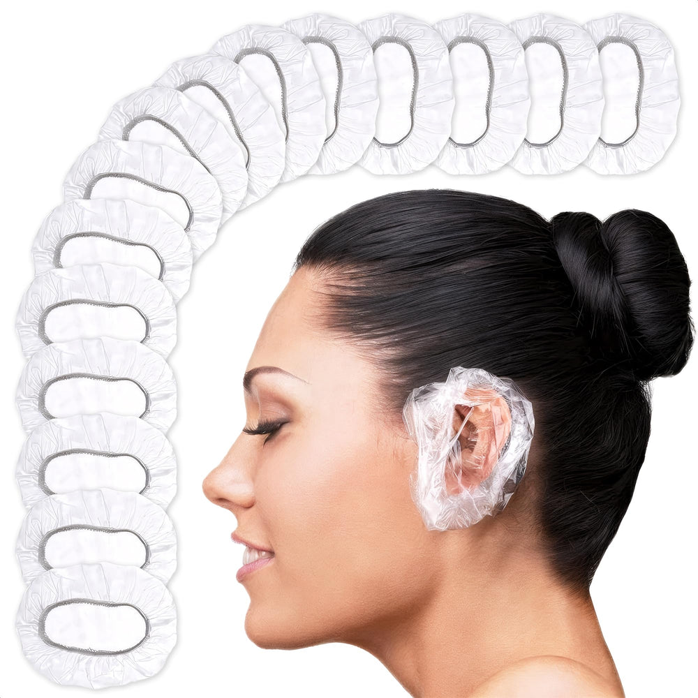KETAR cubiertas para oídos para ducha, flexibles y cómodas para lavar el cabello.