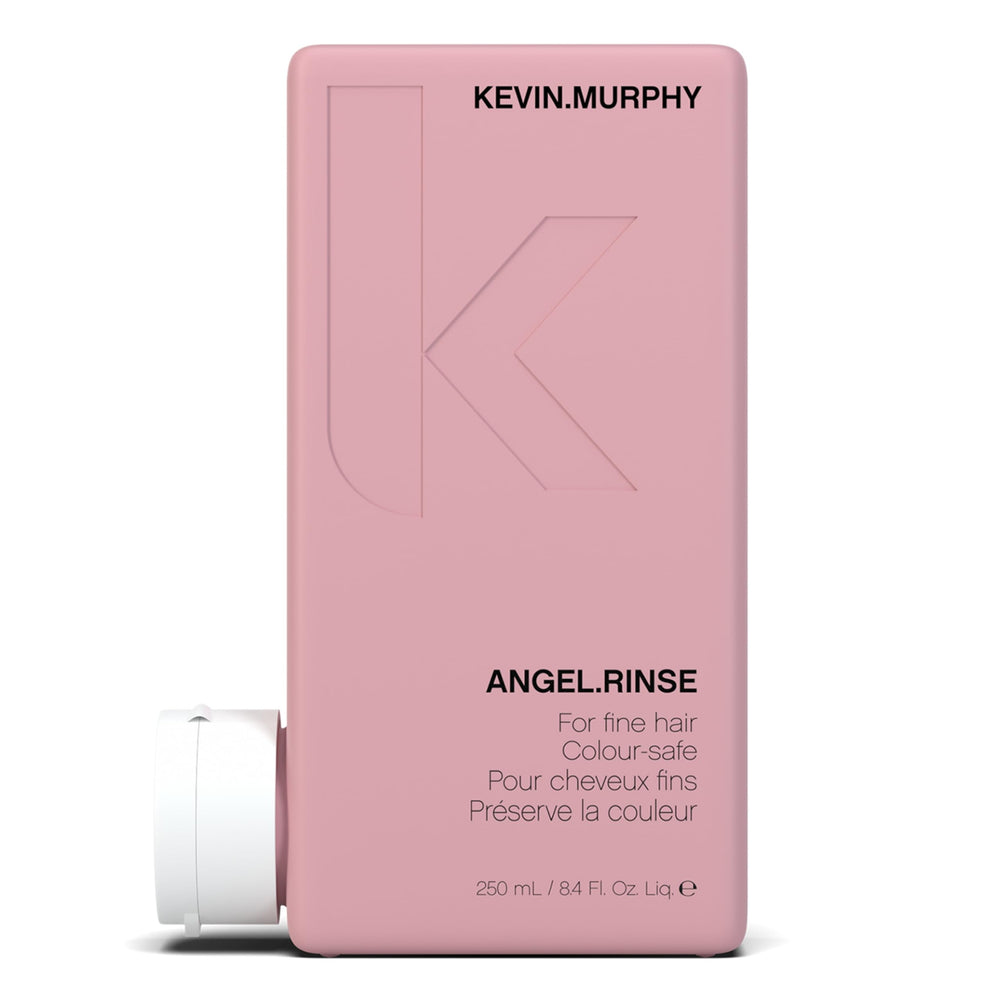 KEVIN.MURPHY ANGEL.RINSE: botella elegante para cuidado delicado del cabello teñido.