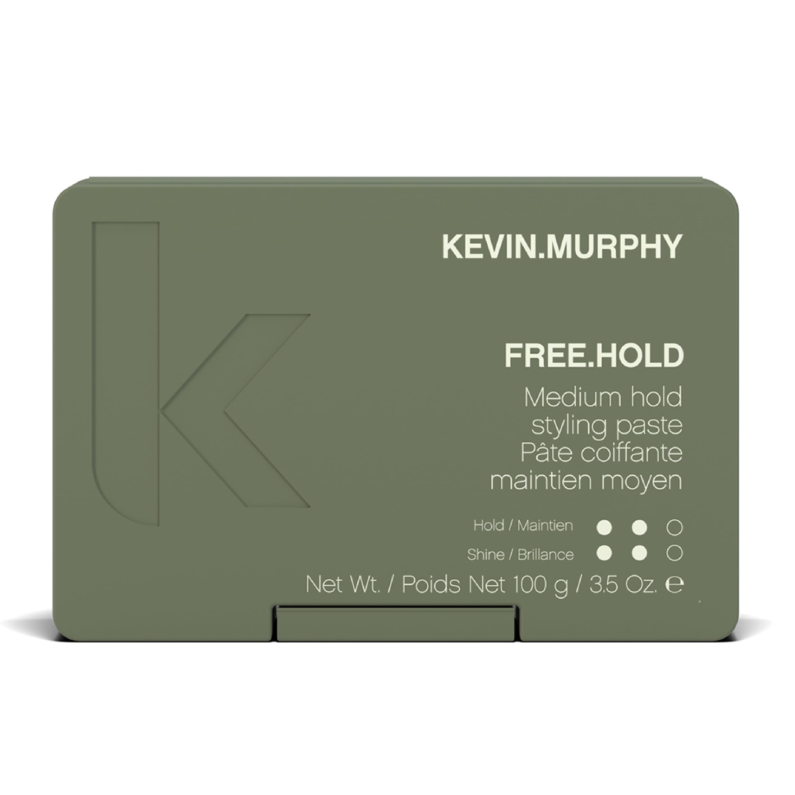 Kevin Murphy Free Hold Paste, empaque con fórmula nueva para control medio.