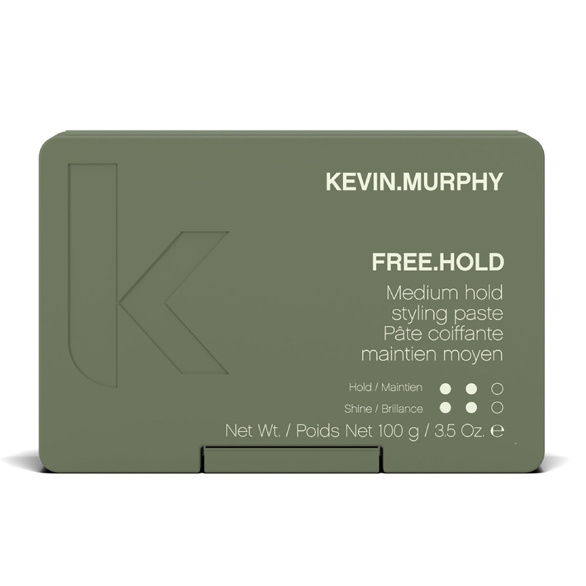 Kevin Murphy Free Hold Paste, empaque con fórmula nueva para control medio.