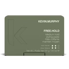 Kevin Murphy Free Hold Paste, empaque con fórmula nueva para control medio.