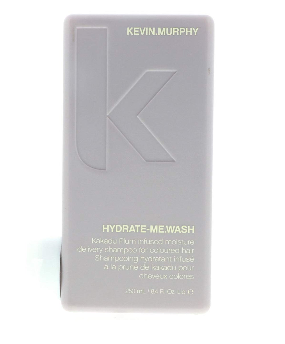 Kevin Murphy Hydrate Me Wash: botella elegante para cuidado diario y brillo suave.