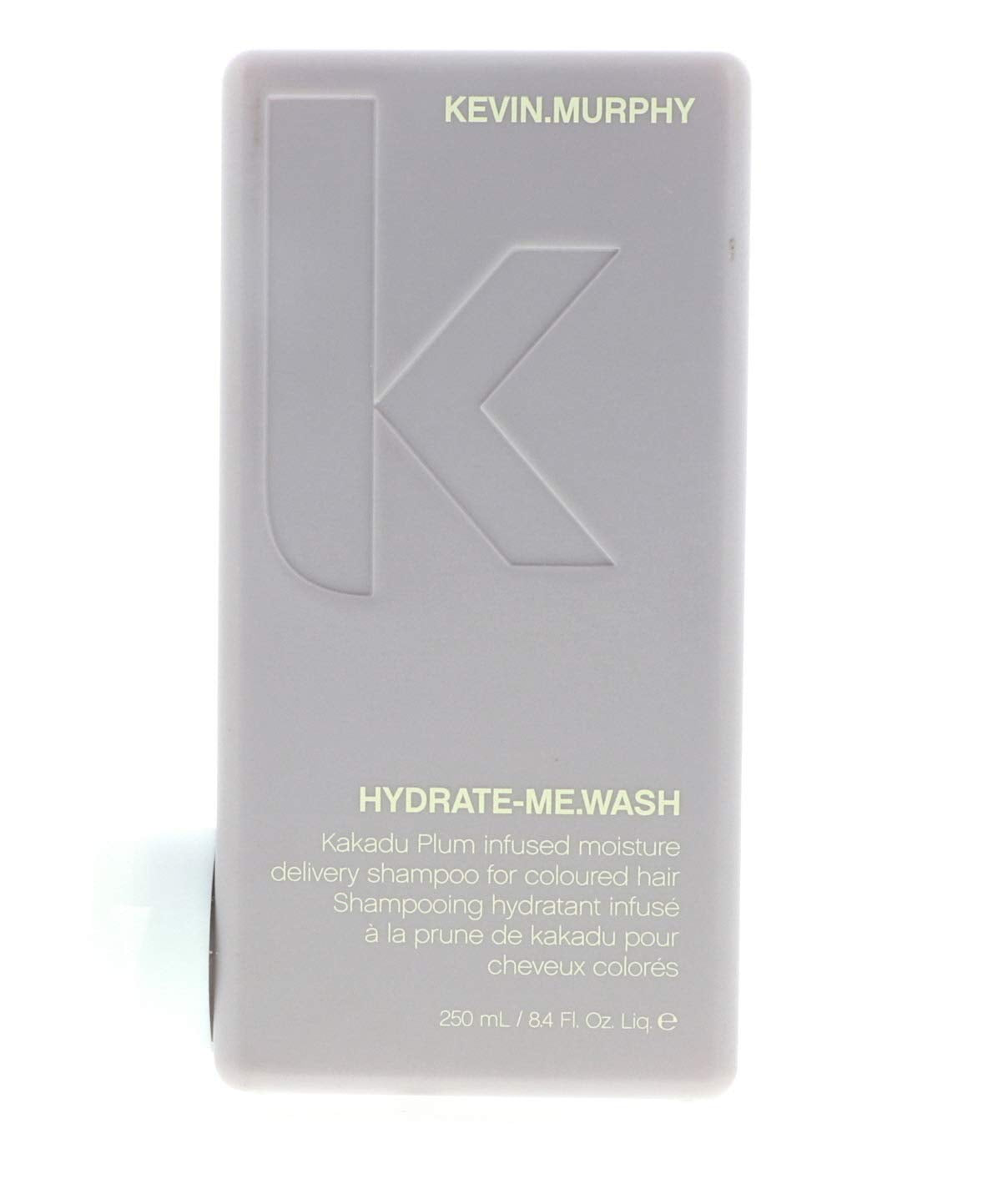 Kevin Murphy Hydrate Me Wash: botella elegante para cuidado diario y brillo suave.