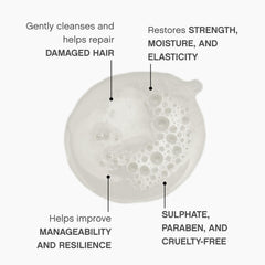 KEVIN.MURPHY REPAIR-ME.WASH, sin sulfatos, limpia suavemente sin resecar.