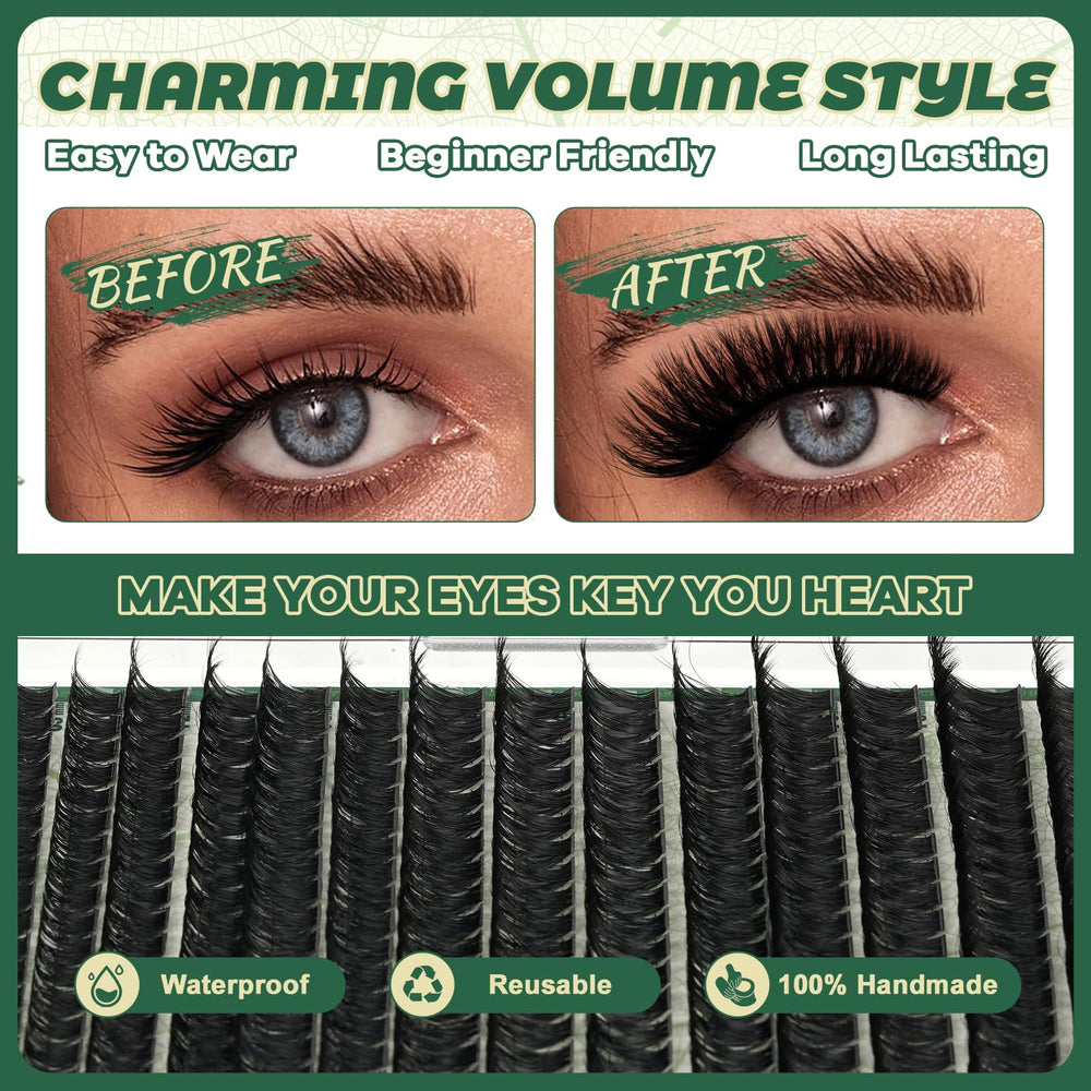 KEYYOU soft matte-finish clusters feel comfortable all day.