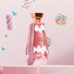 Khadlaj Cloud Candy, notas de corazón, textura cremosa y aroma envolvente.