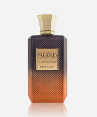 KHADLAJ Island Vanilla Dunes, puntos de pulso, aroma duradero para uso diario.