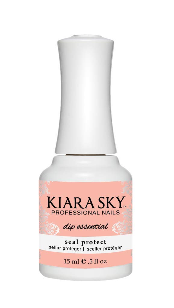 Botella KIARA SKY para manicura por inmersión: sellado y protección de uñas acrílicas.