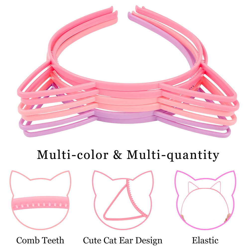 KICOSY accesorios cabello orejas-gato para fiestas, destacan con estilo.