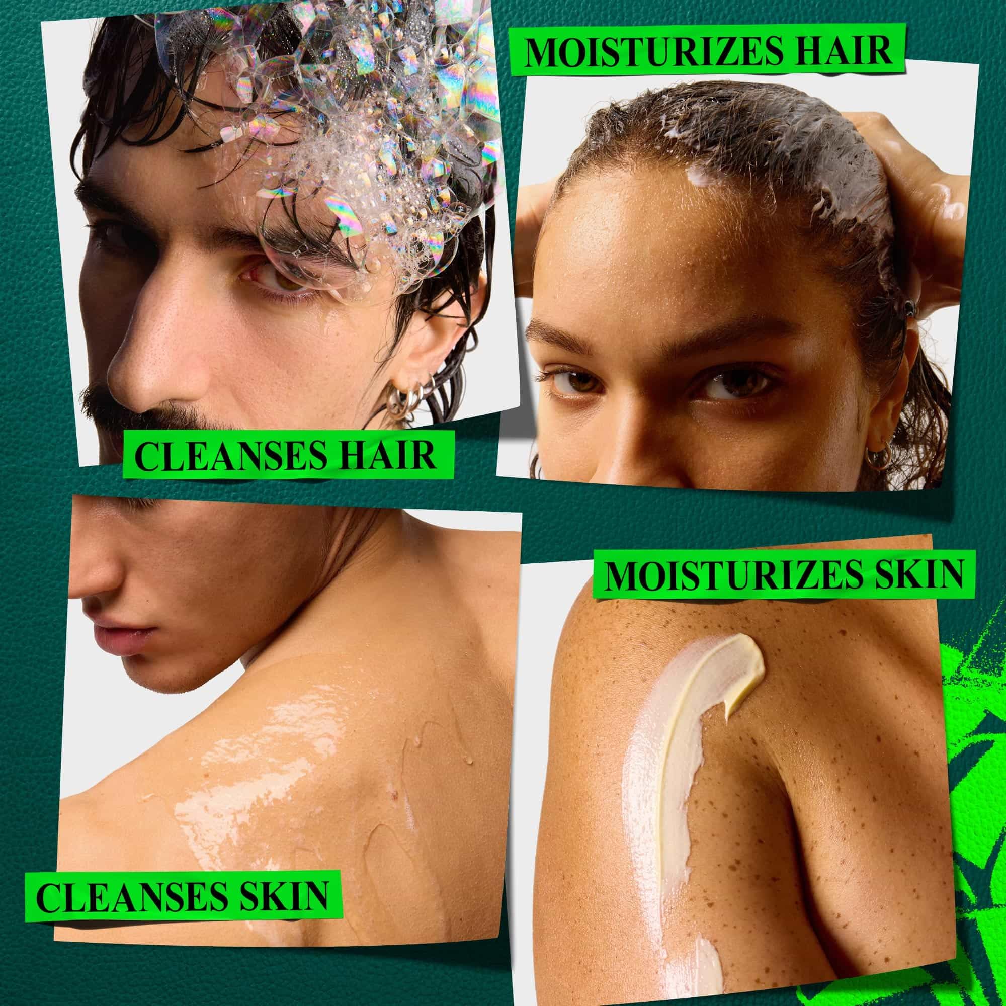 Kiehl's Aloe Vera highlight suggests soothing hydration for skin and hair.