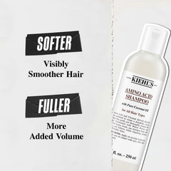 Textura ligera de Kiehl's Amino Acid Shampoo para uso diario